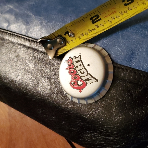 Coors Light Blinking Light Button Cap - Picture 4 of 4